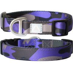 JC HOUSE soft padded dog collar closeup shows comfortable neoprene padding