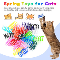 JCSHIMO safe-plastic-coil-material image demonstrates durability for active indoor cats.