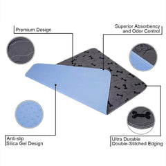 JdPet 24x36 inch pad ideal for kennels, crates, and travel protection.