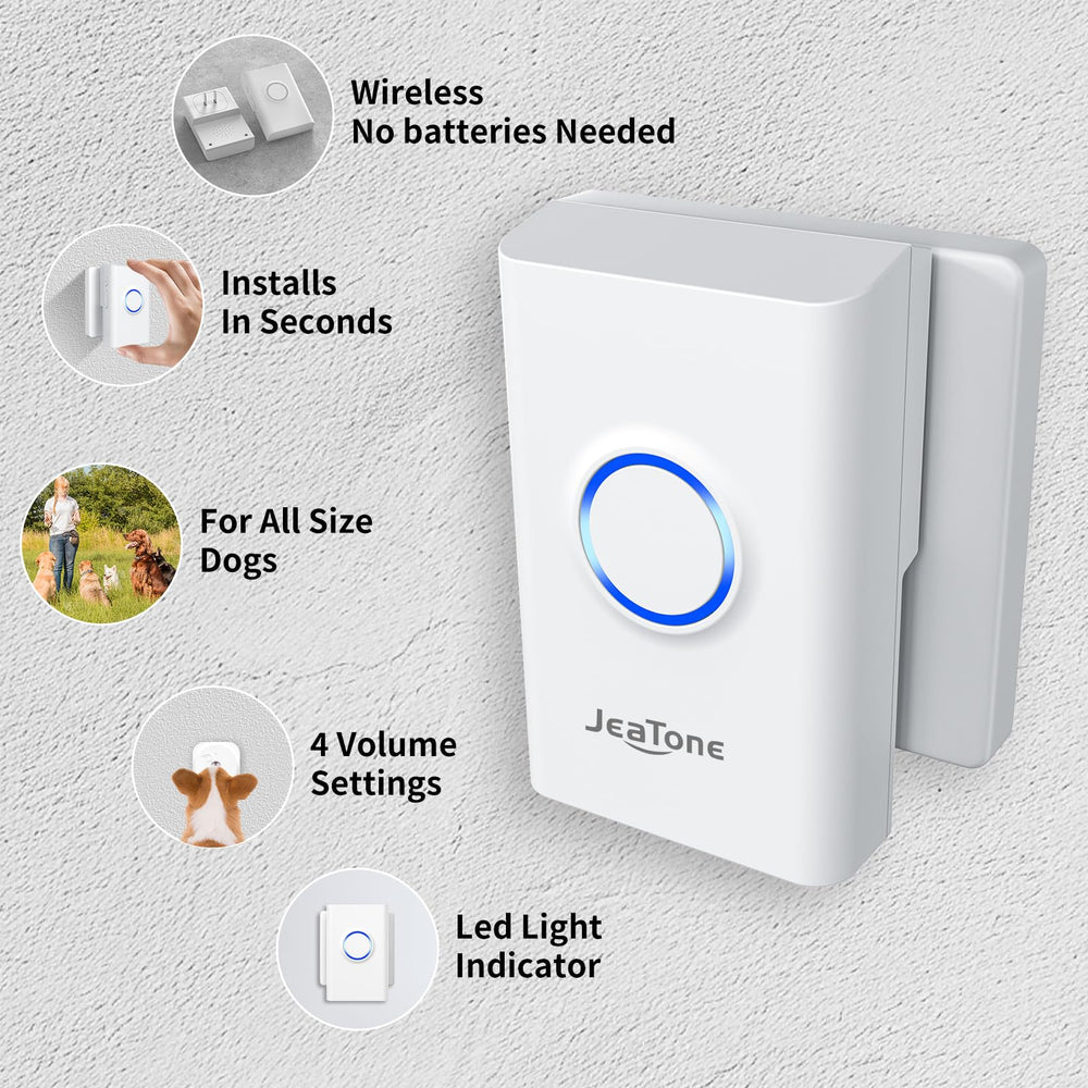 JeaTone 58 ringtones enable customizable alerts for routines.