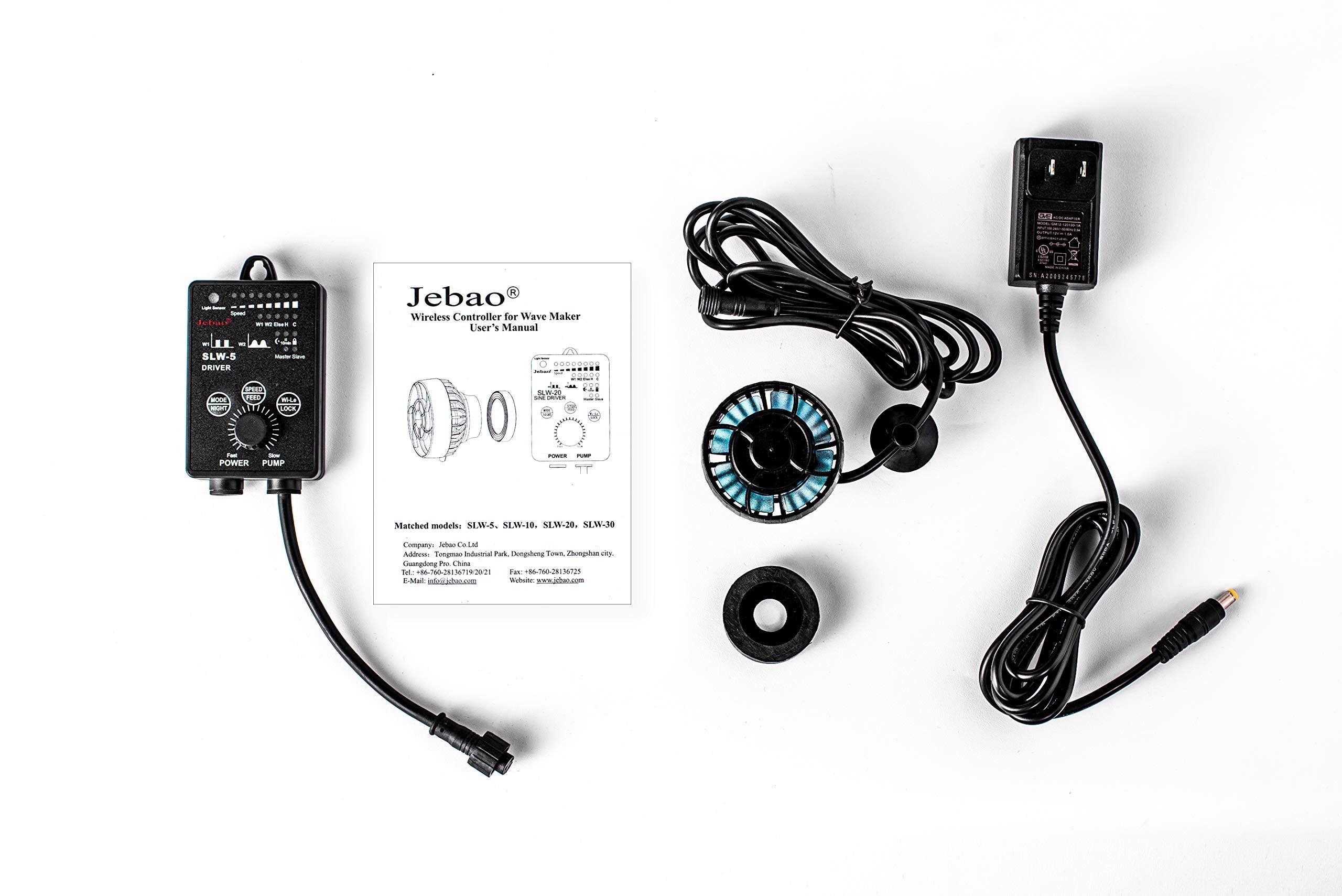 Jebao SLW-5 suitable for freshwater and marine reef tanks