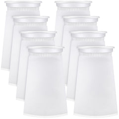 Jecery aquarium filter socks with a 4in ring trap debris for cleaner water.
