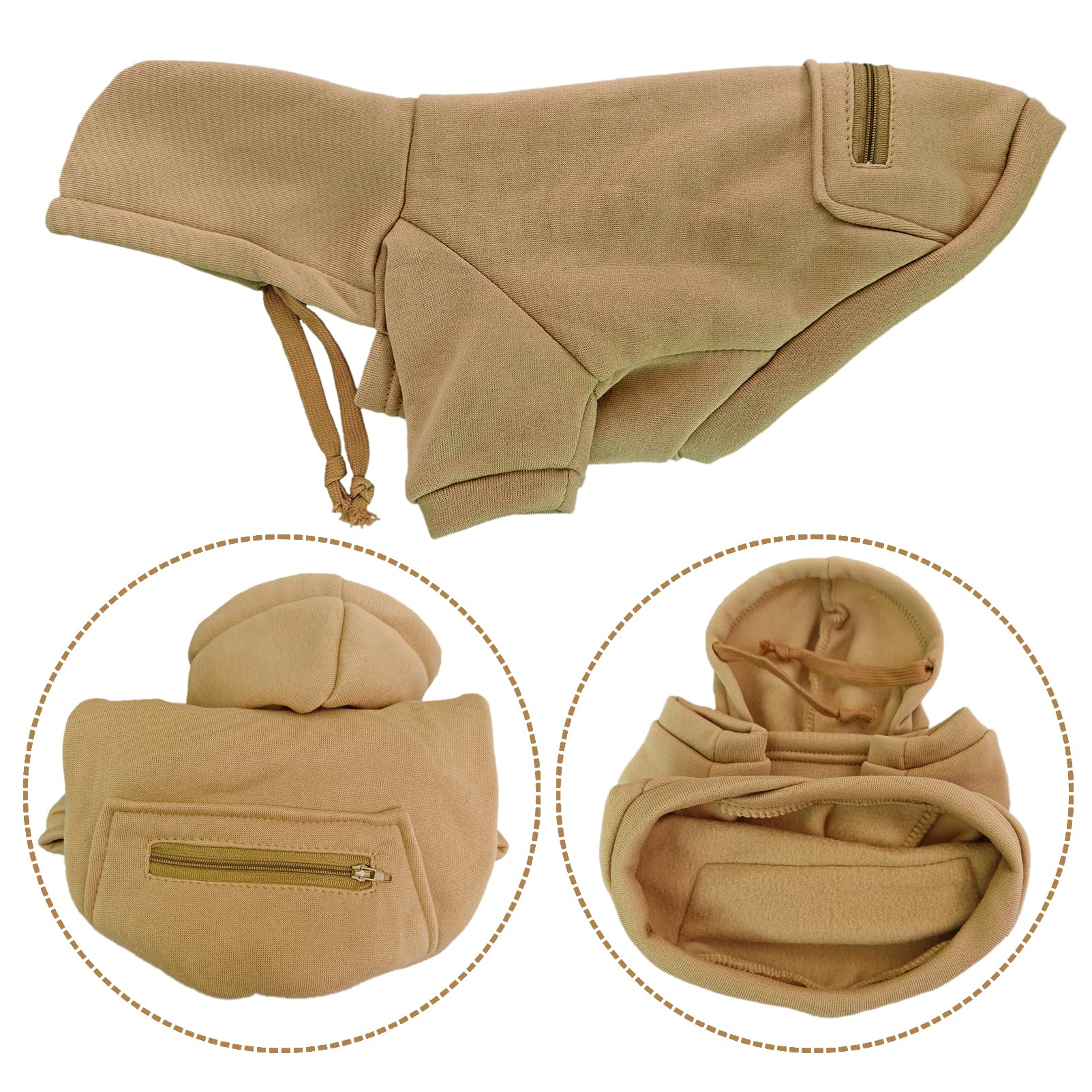 JECIKELON zipper pockets provide secure easy-access storage.