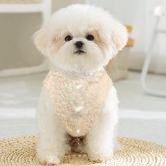 Jecikelon dog sweater back D-ring for easy leash attachment during walks