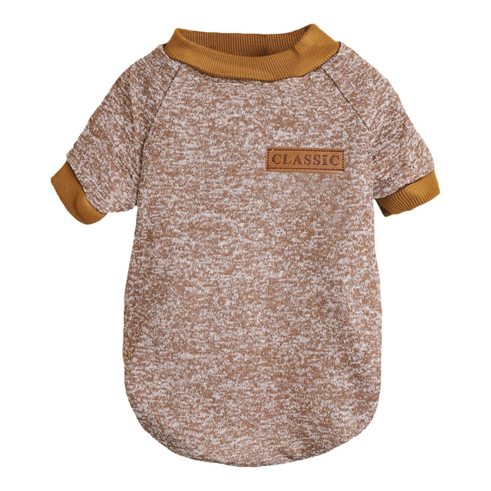 Jecikelon dog sweater color variants image highlights diverse style options.