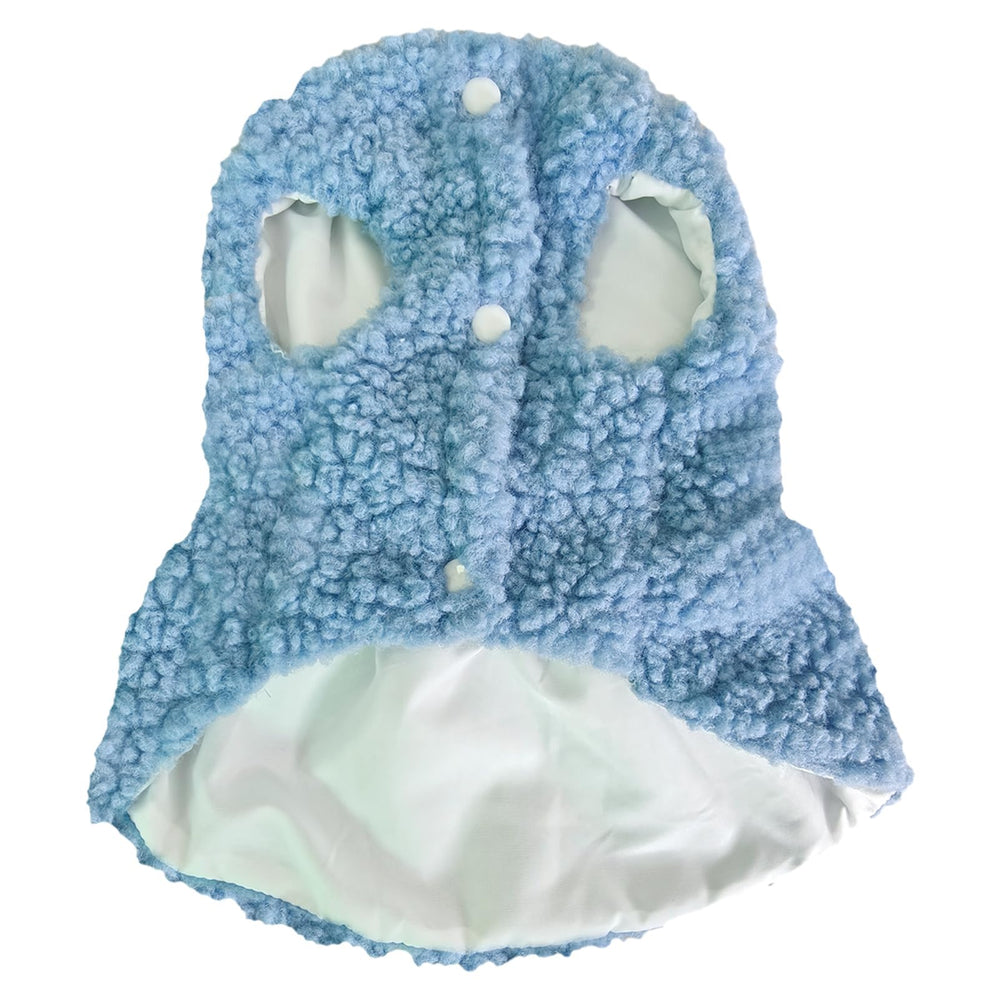 Jecikelon fabric detail shows lightweight warm breathable polyester