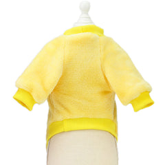 Jecikelon dog sweater knit-detail closeup emphasizes soft breathable fabric.
