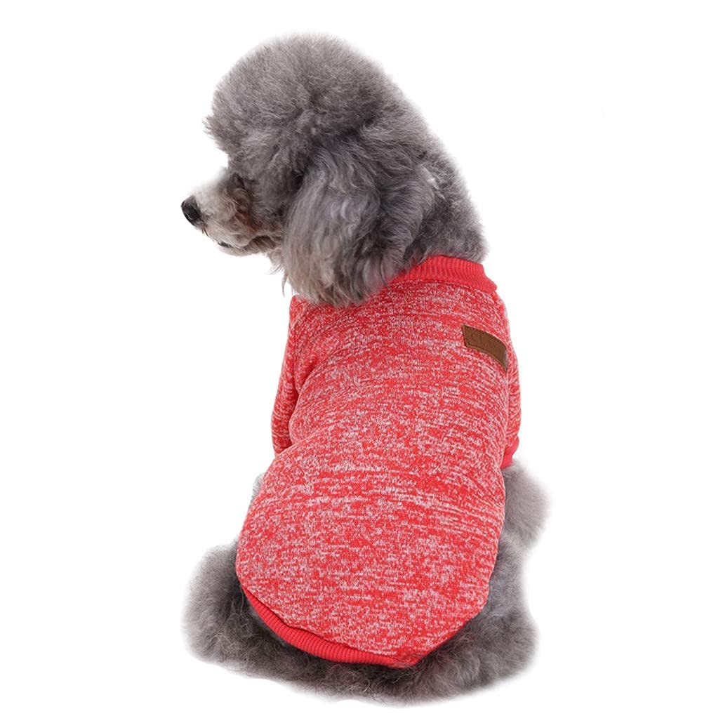 Jecikelon dog sweater soft-texture closeup emphasizes breathable fabric.