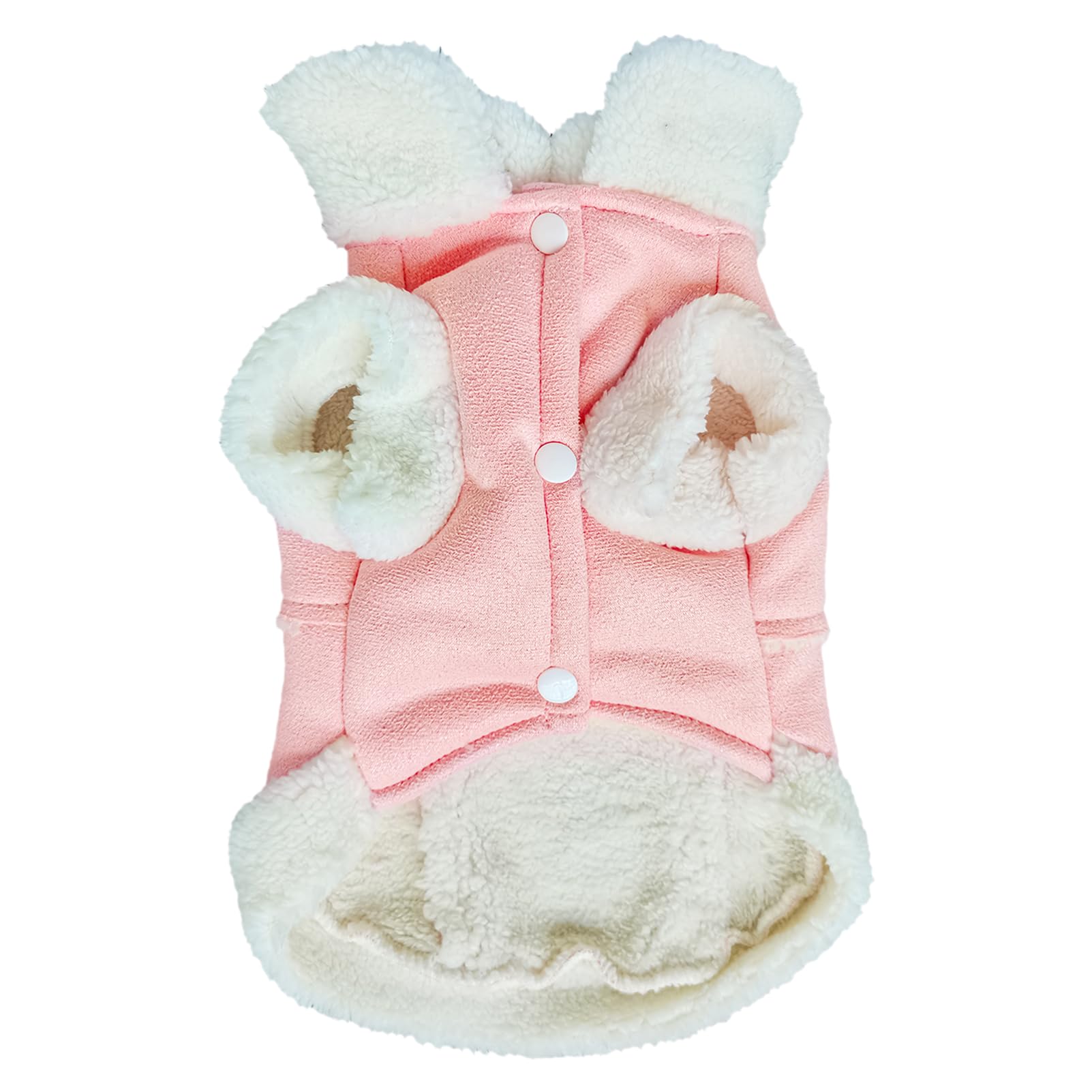 Jecikelon small-dog winter coat in pink, a thoughtful gift option.