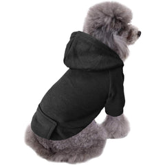 Jecikelon hoodie hood detail highlights full-coverage warmth for chilly walks.