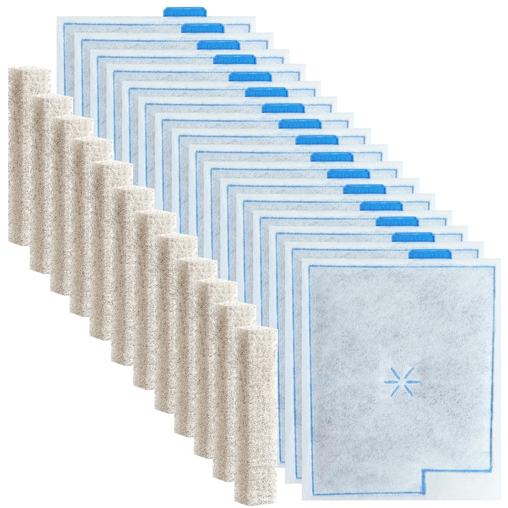 Jeekocaso filter cartridge pack ready for multi-tank filtration.