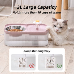 JEERAMIA 3L capacity base shows water intake at a glance.