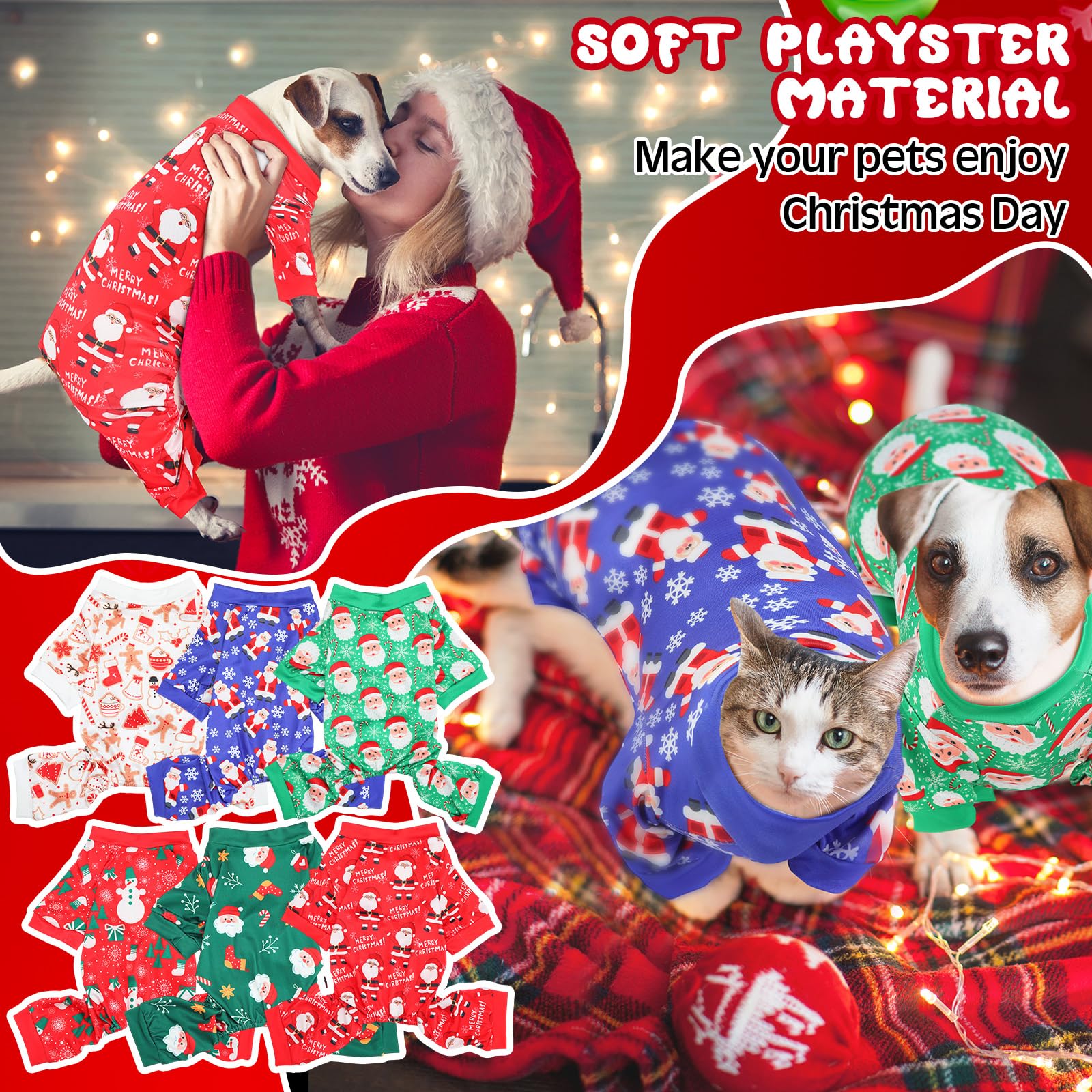 Jeere dog pajamas snowman pattern offer soft warmth for chilly winter walks.