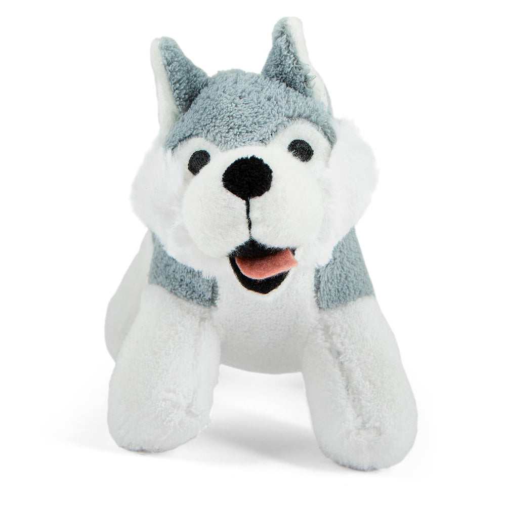 Jeffers Cuddlers plush dog toy texture closeup highlights soft plush for comforting naps.