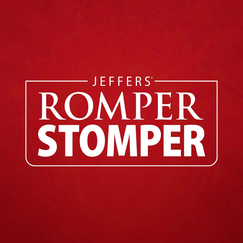 Jeffers Romper Stomper Fly Boots pink closeup highlights insect protection and visibility
