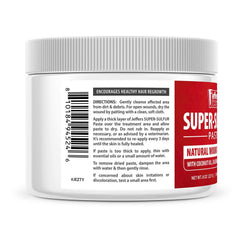 Jeffers Super Sulfur Paste applying area shows easy spread