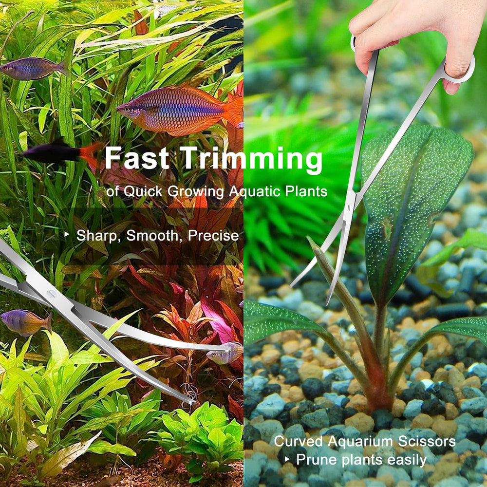 Jeimier aquascaping spatula smoothing substrate for neat layout