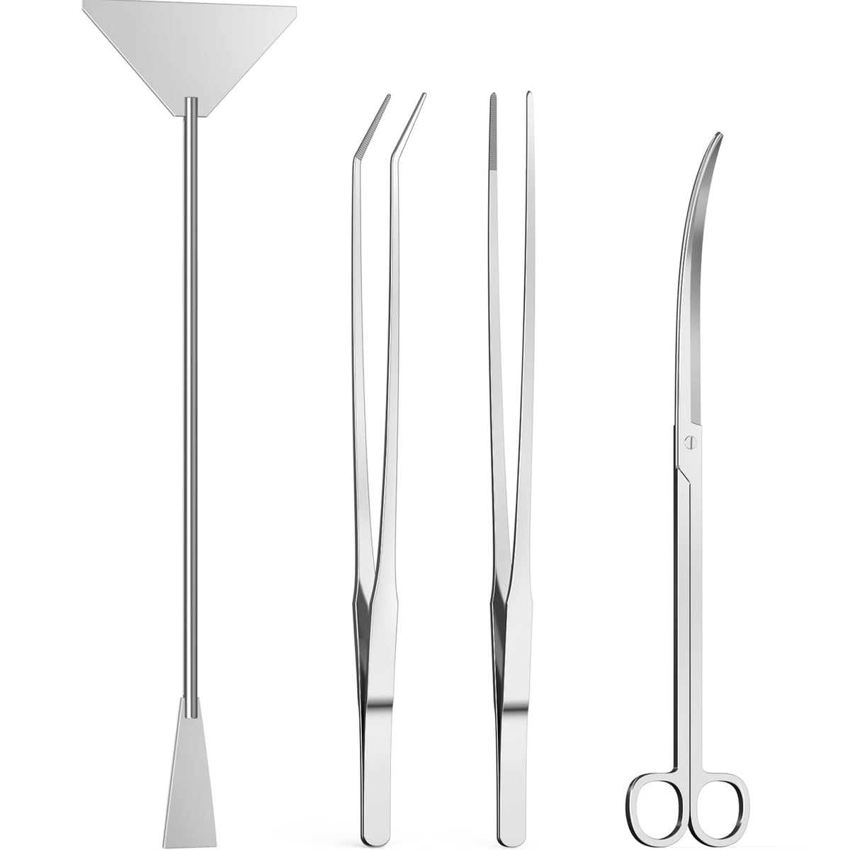 Jeimier aquascaping straight tweezers for precise plant placement in small tanks