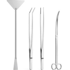 Jeimier aquascaping straight tweezers for precise plant placement in small tanks