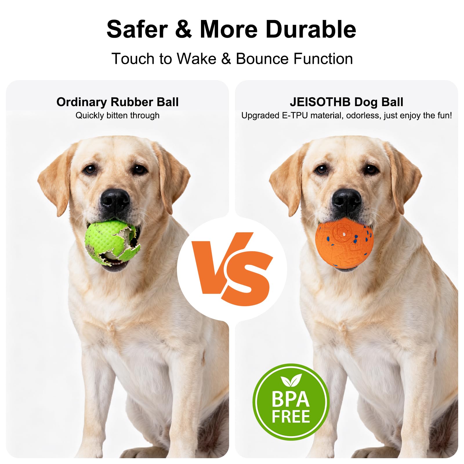 JEISOTHB ball is easy to clean after outdoor use