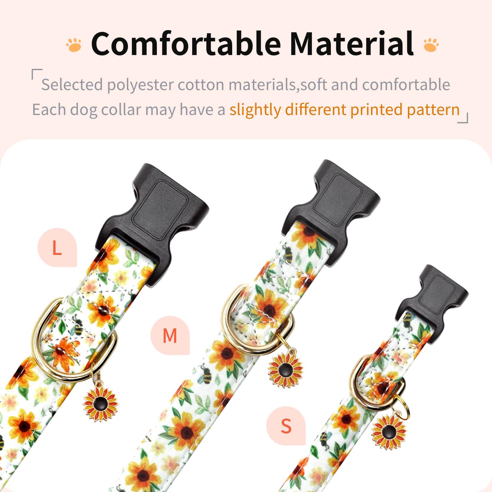 Jelwuion size chart helps you choose the right neck girth