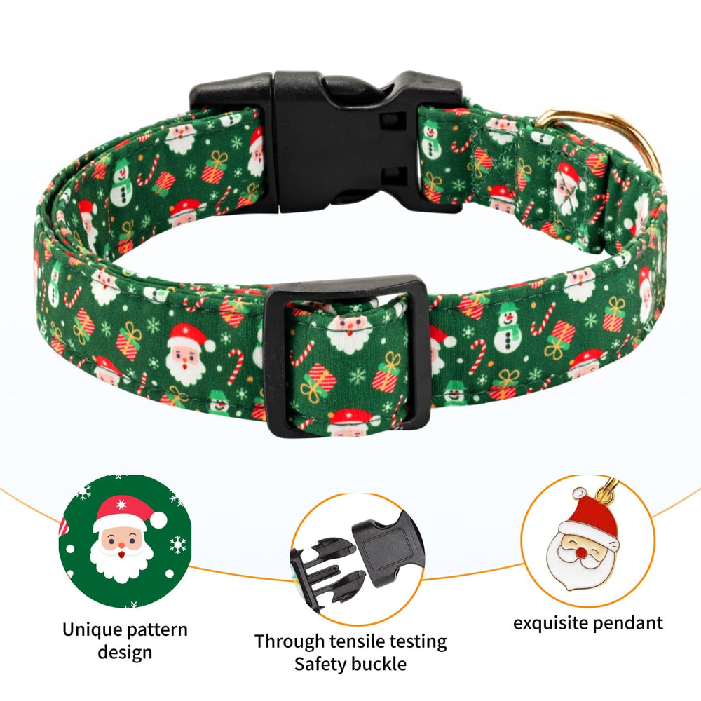 Jelwuion puppy collar in soft cotton, comfortable daily wear.