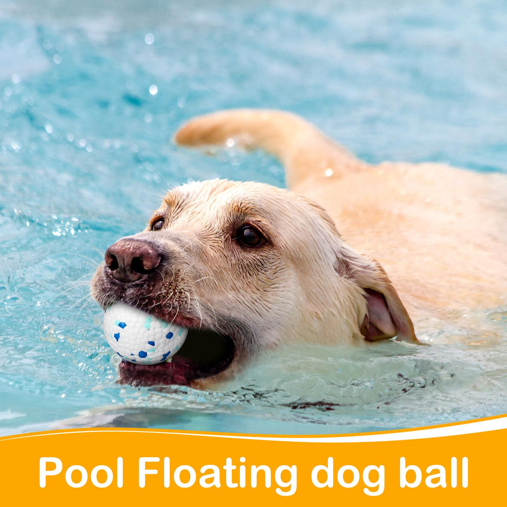 Jenaai floating dog balls suitable for indoor and outdoor water play.