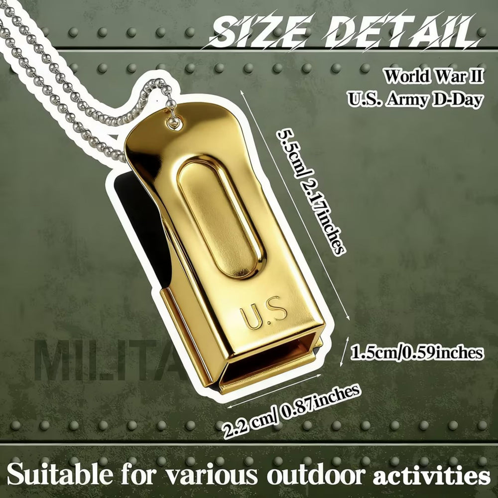 Jenaai brass clicker closeup highlights durable metal build for reliable training cues.