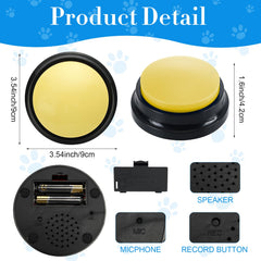 Jerify recording button back shows easy press and beep prompts