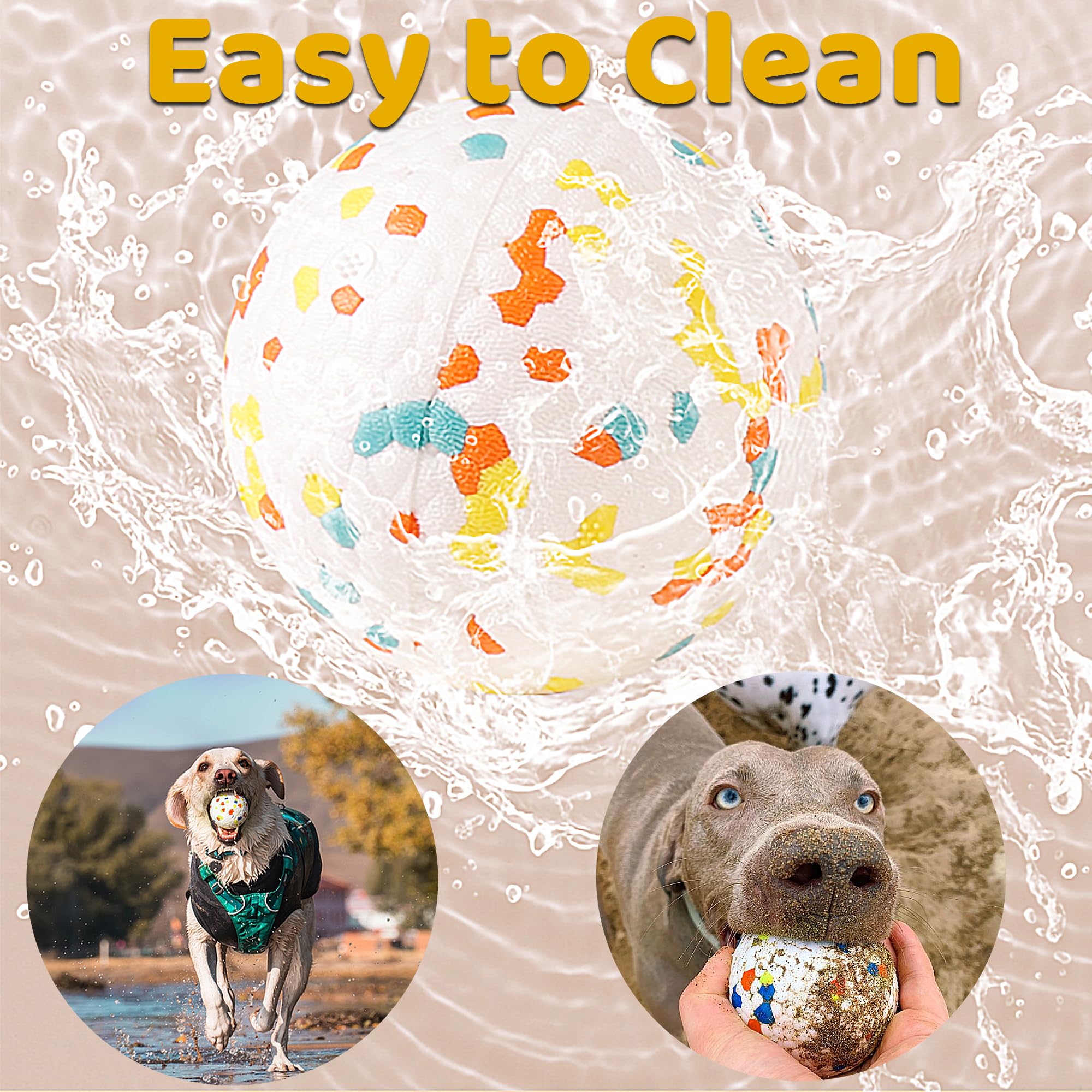 JEROCK ball made from durable E-TPU material for flexible play