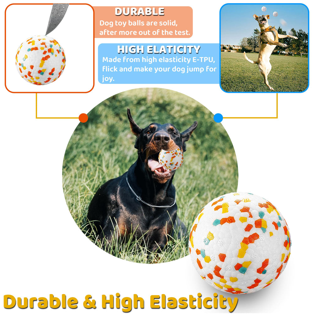 JEROCK dog ball floating on water for pool or beach fetch