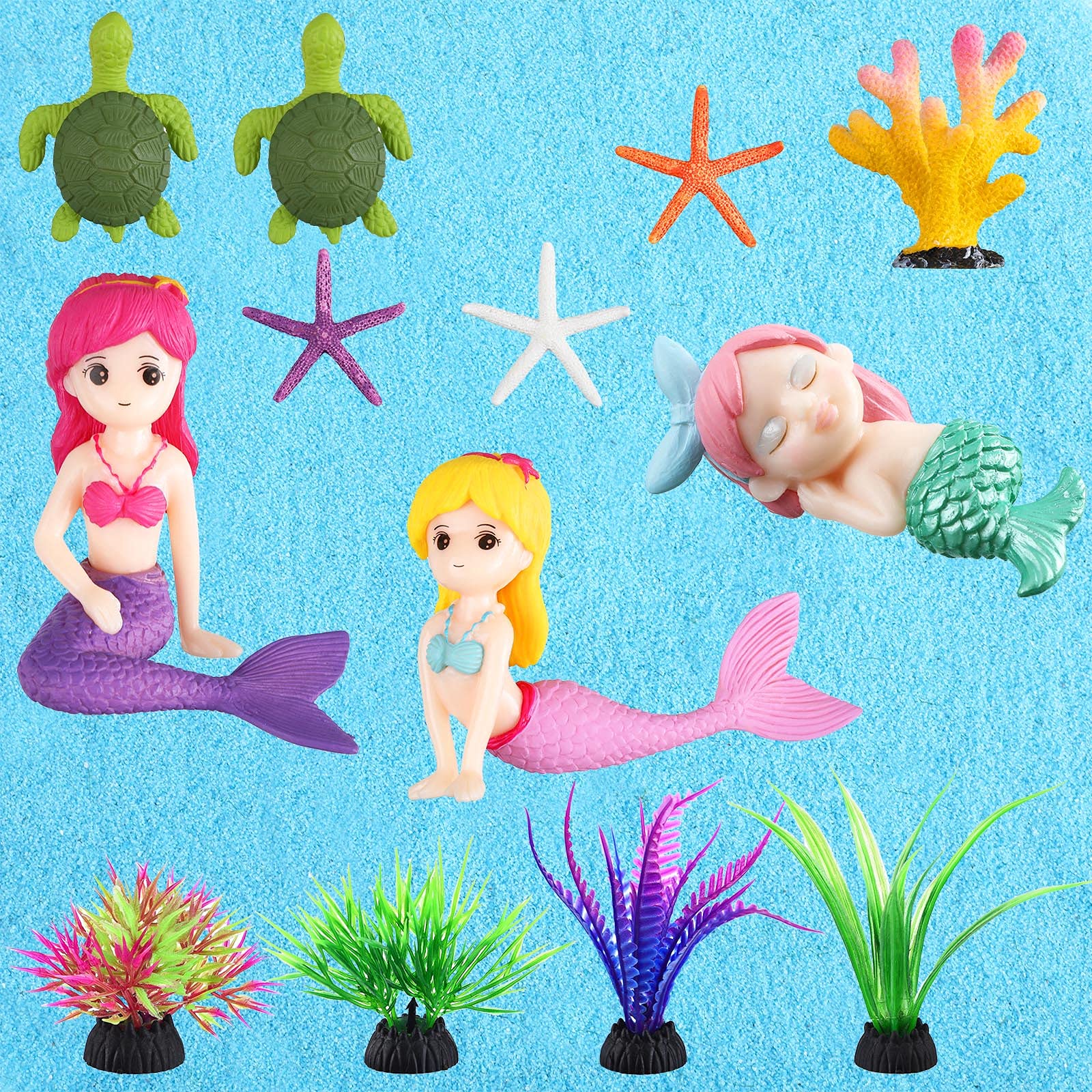 Jetec aquarium-bottom-decor creates balanced scenes at the tank base.