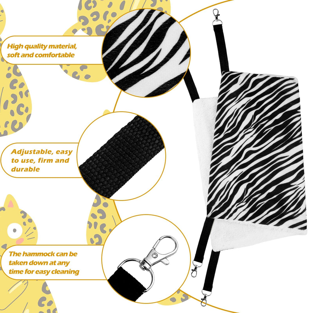 Jetec cat hammock flax and fleece materials emphasize warmth and breathability.