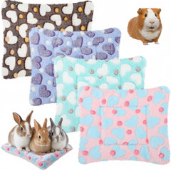 Jetec Guinea Pig Bed Mat 4pack color variety for cozy naps.