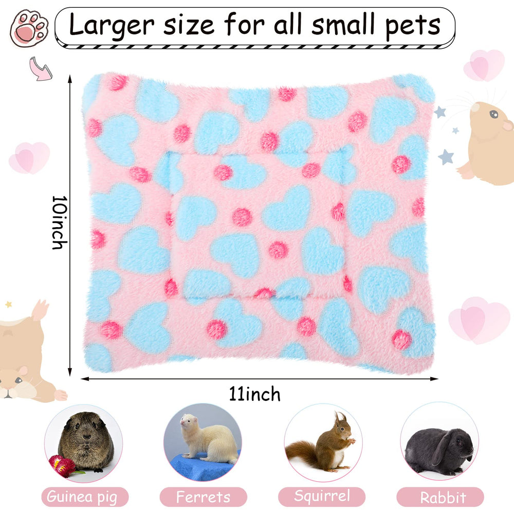 Jetec Guinea Pig Bed Mat plush fabric closeup highlights softness.