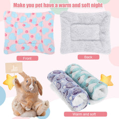 Jetec small pet bed in winter use provides warm resting spot