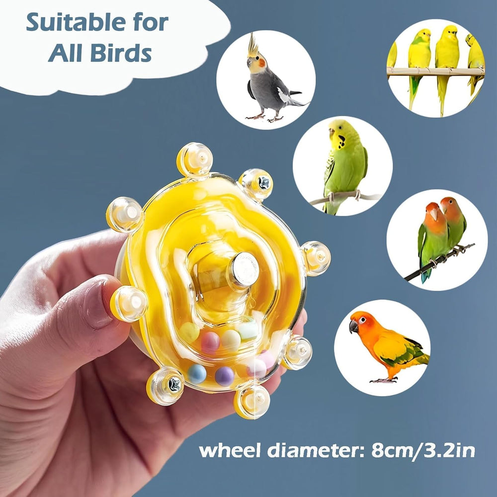 Jevnd beak exercise enrichment supports safe chewing for birds