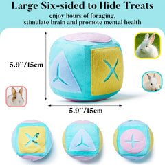 Jevnd Bell-Enhanced Rabbit Toy invites curious play and exploration.