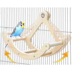 Jevnd Bird Perch Toy swinging perch promotes active play and balance