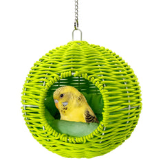 Jevnd Chewproof steel frame bird nest closeup shows durable reinforced frame for lasting comfort