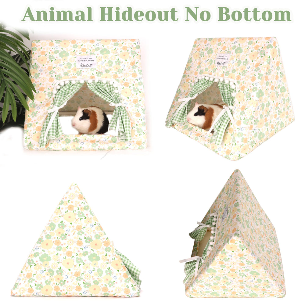 Jevnd Guinea Pig Hideout Large Assembly Frame ensures easy setup and sturdy play space