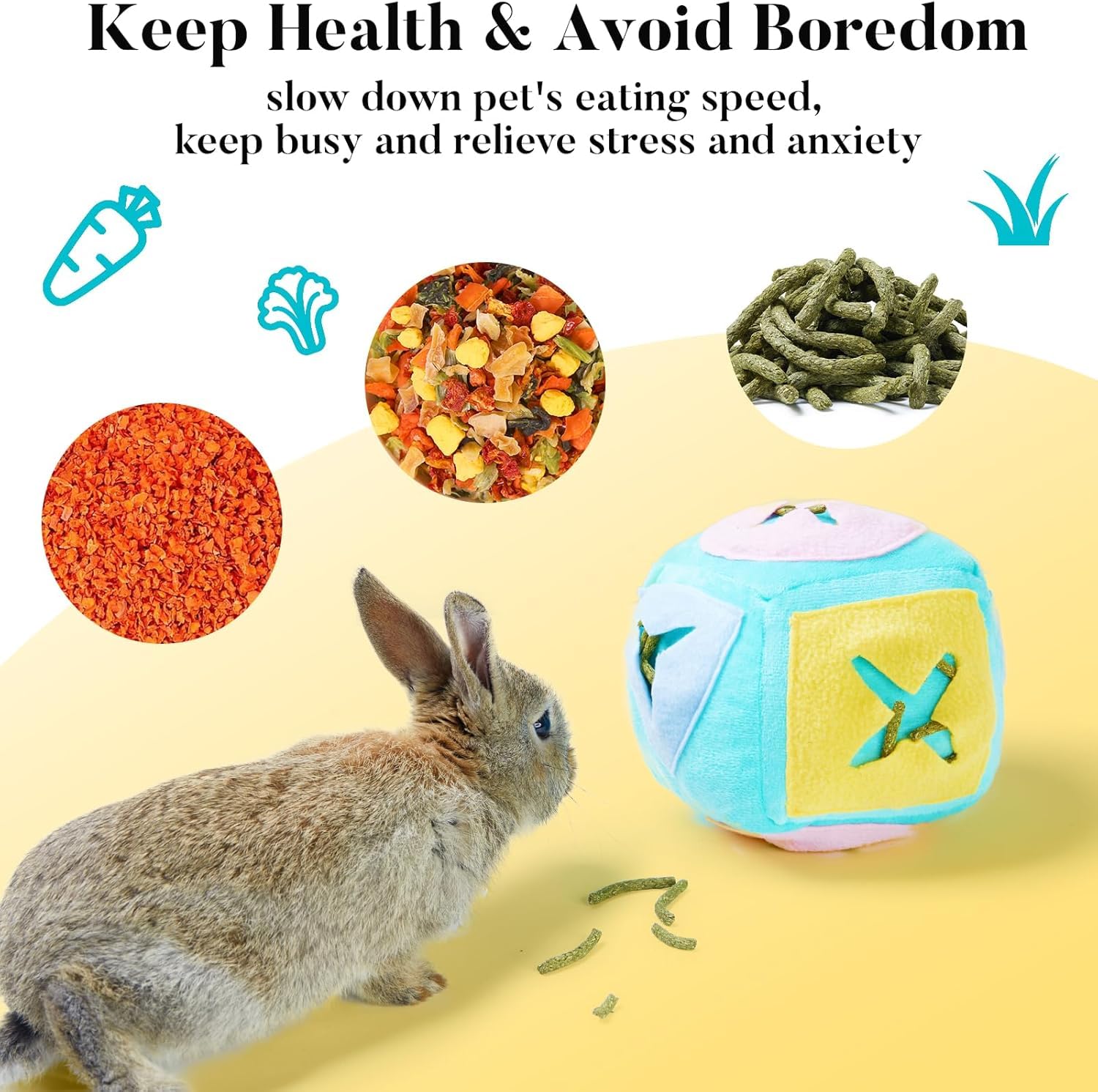 Jevnd machine-washable rabbit toy simplifies cleaning after play.