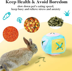 Jevnd machine-washable rabbit toy simplifies cleaning after play.