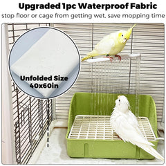 Jevnd parakeet bath large capacious basin ideal for several birds