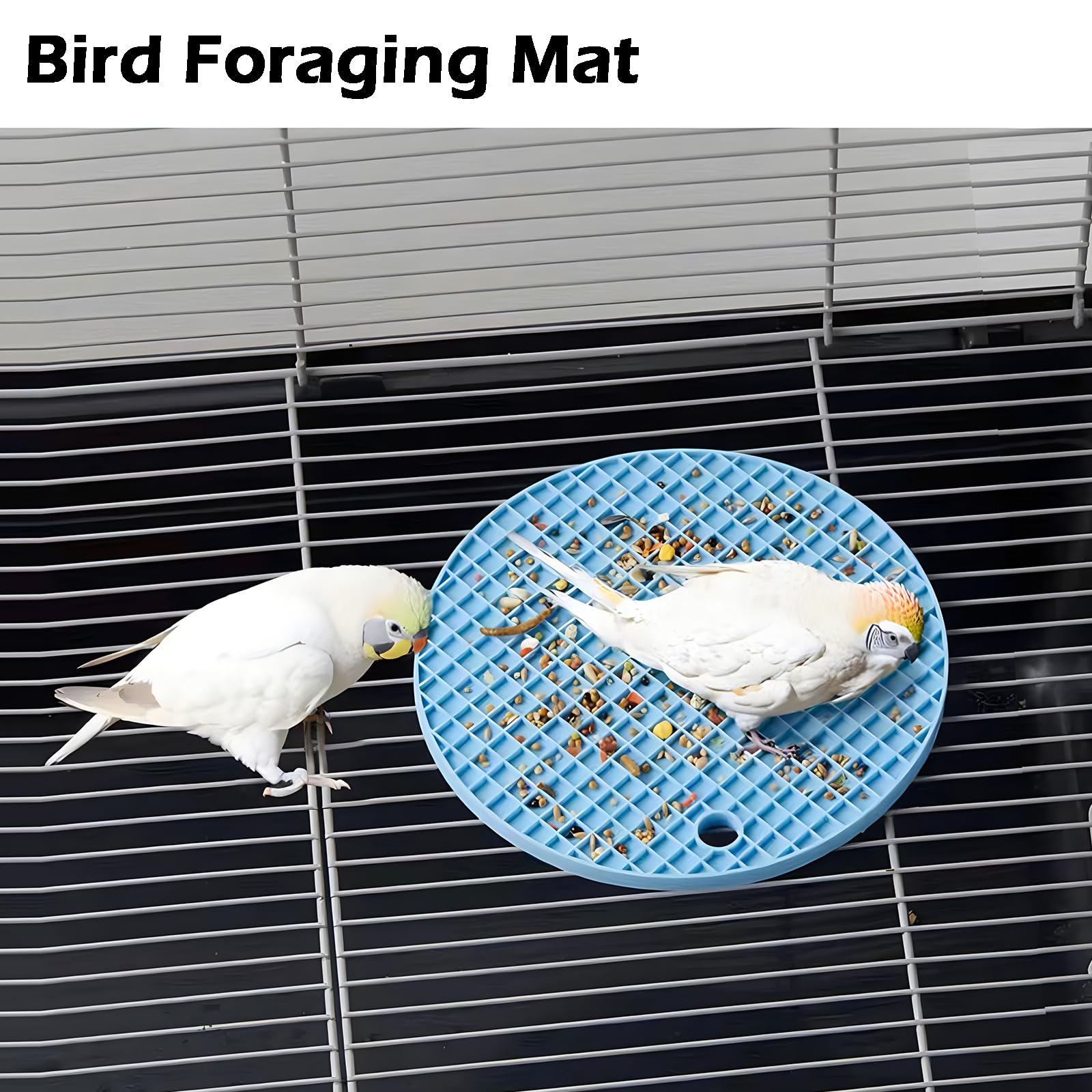 Jevnd bird enrichment tools are dishwasher safe for easy cleanup.