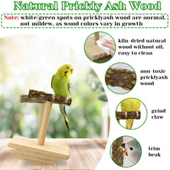 Jevnd small-parrot training toy perch encourages interaction during play