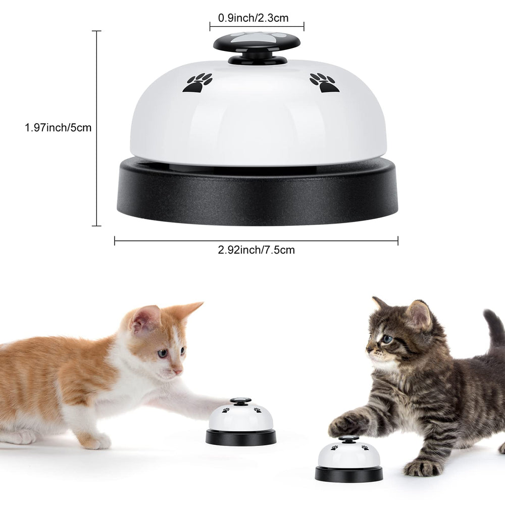 JEXCULL rustproof metal dog bell ensures durable door signaling during training.