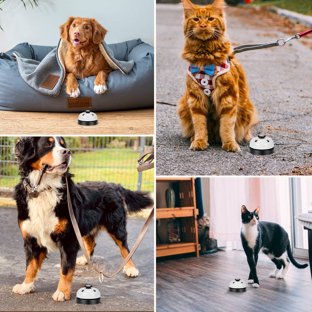 JEXCULL travel-compact dog bell for on-the-go training sessions.