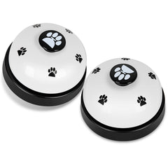 JEXCULL pet training bells with pawprints for quick potty signaling during home training.