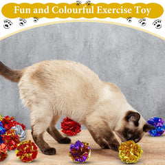 Jexine polyester film cat toys offer soft texture and durable fun.
